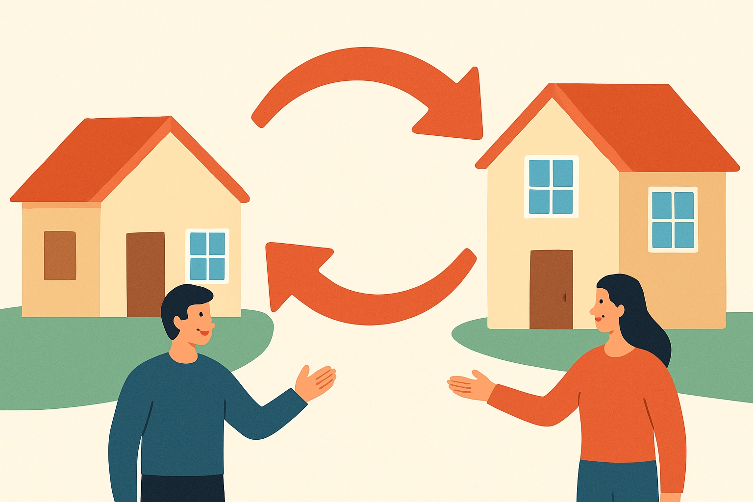 O segredo da permuta imobiliária. Posso trocar de casa?