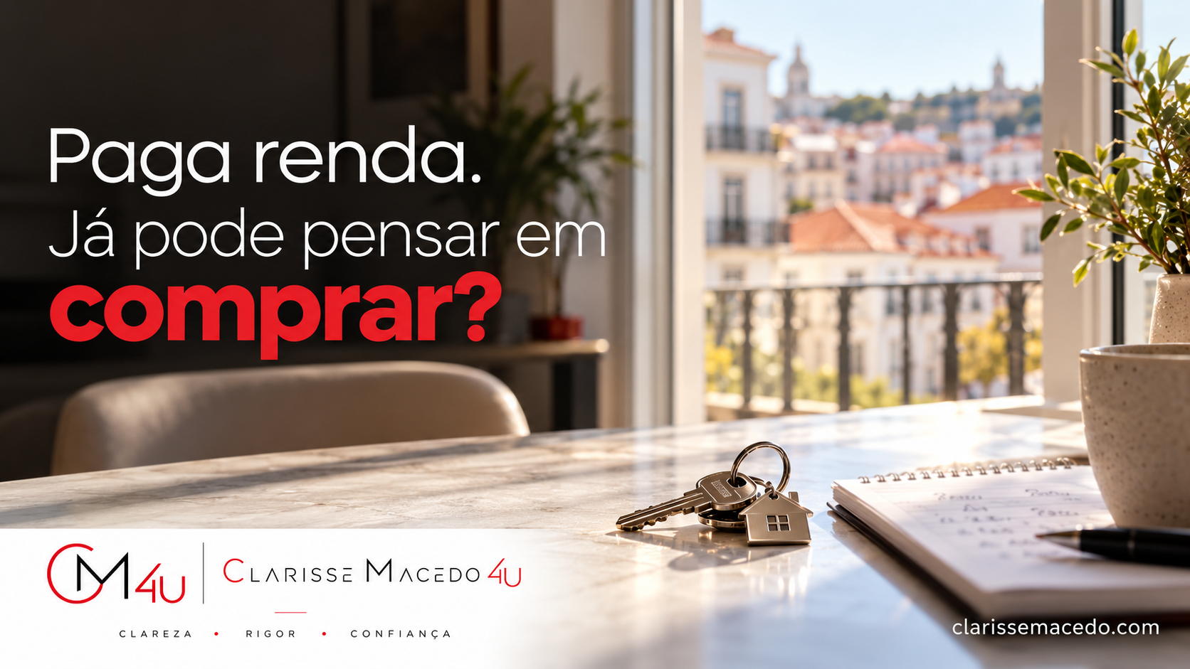 Arrendar casa: será que já pode pensar em comprar?